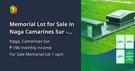 memorial lot for sale in naga